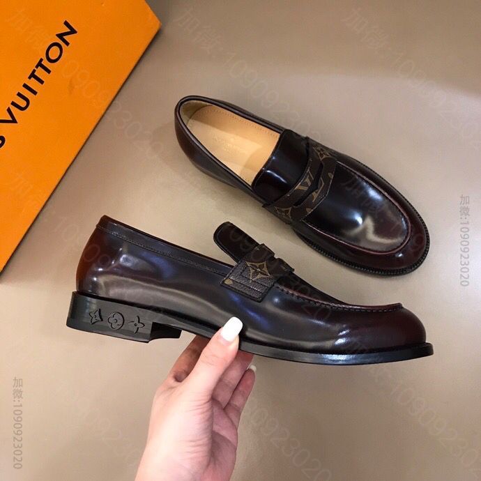 LV/路易威登 L 顶级奢牌 高品质男士商务正装皮鞋