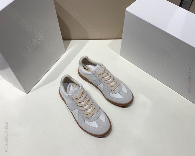 Maison Margielo 原版定‮牛制‬皮/‬牛反绒mm6 德训鞋