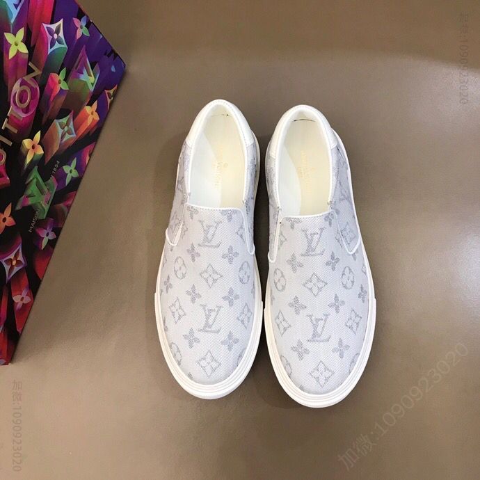 LV/路易威登 L奢品TROCADERO系带鞋男士休闲鞋
