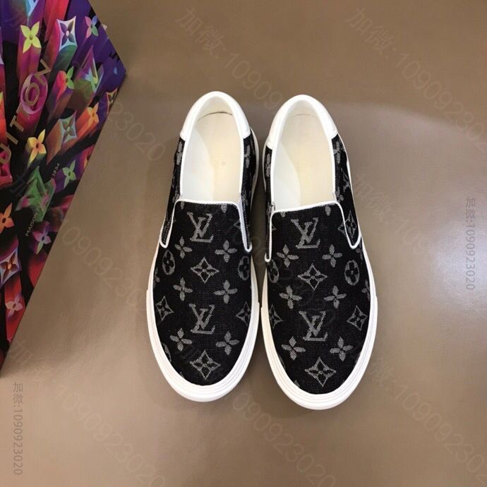LV/路易威登 L奢品TROCADERO系带鞋男士休闲鞋