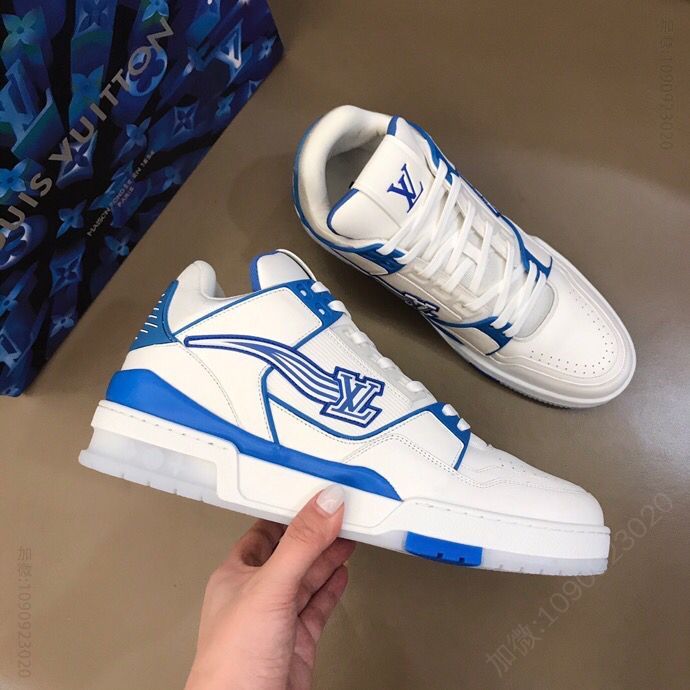LV/路易威登 L 秋冬男士中帮Virgil Abloh 篮球鞋