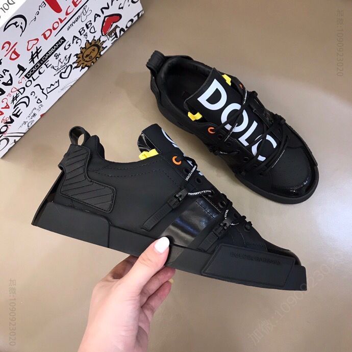 DG杜嘉班纳 DG重工系列PORTOFINO涂鸦男士‘s运动鞋