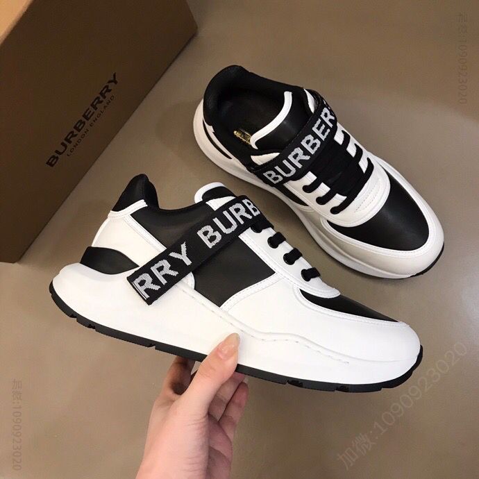 BURBERRY博柏利 B家原单精品男士低帮运动鞋