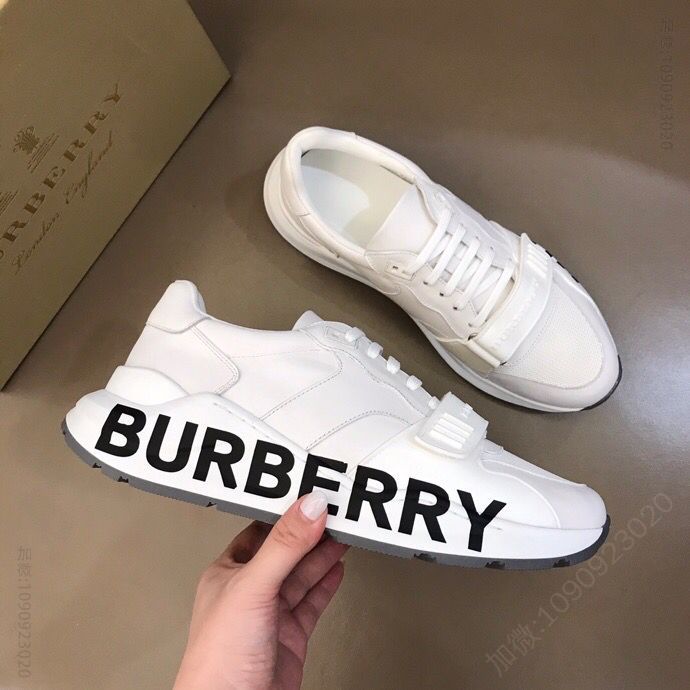 BURBERRY博柏利 B家原单精品男士低帮运动鞋