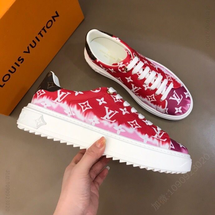 LV/路易威登 L 2023ss 厚底情侣运动鞋