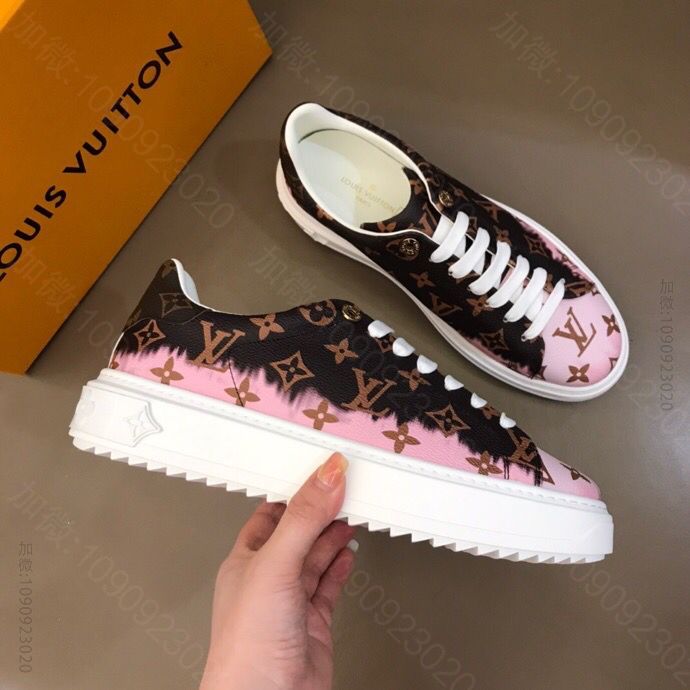 LV/路易威登 L 2023ss 厚底情侣运动鞋