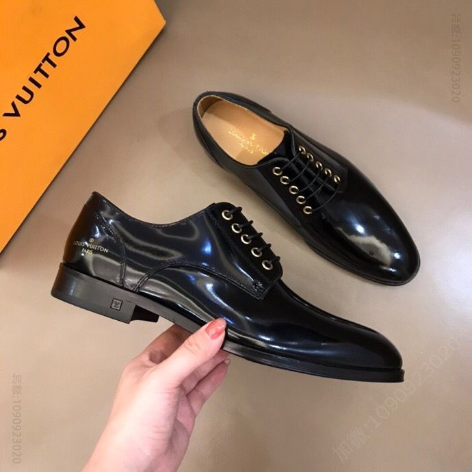LV/路易威登 L 顶级奢牌 高品质男士商务正装皮鞋