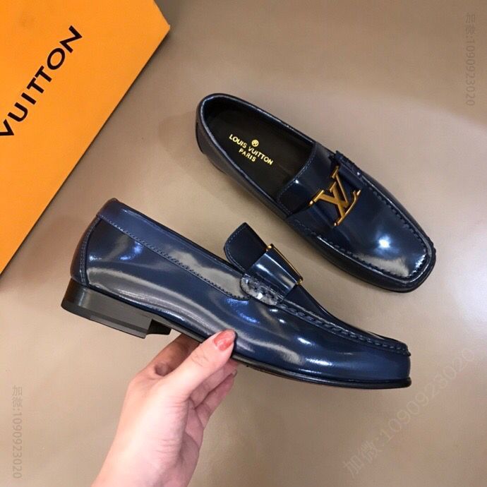 LV/路易威登 L 顶级奢牌 高品质男士商务正装皮鞋