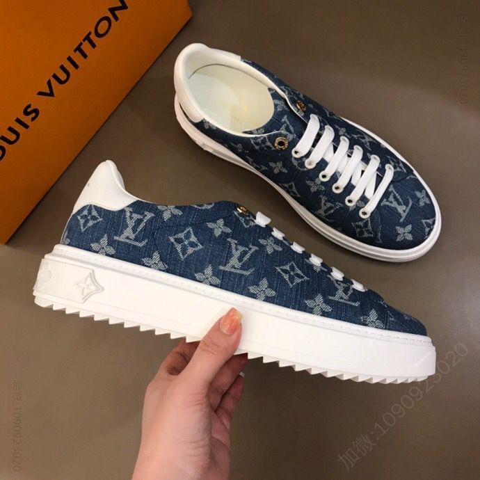 LV/路易威登 L 2023ss 厚底情侣运动鞋