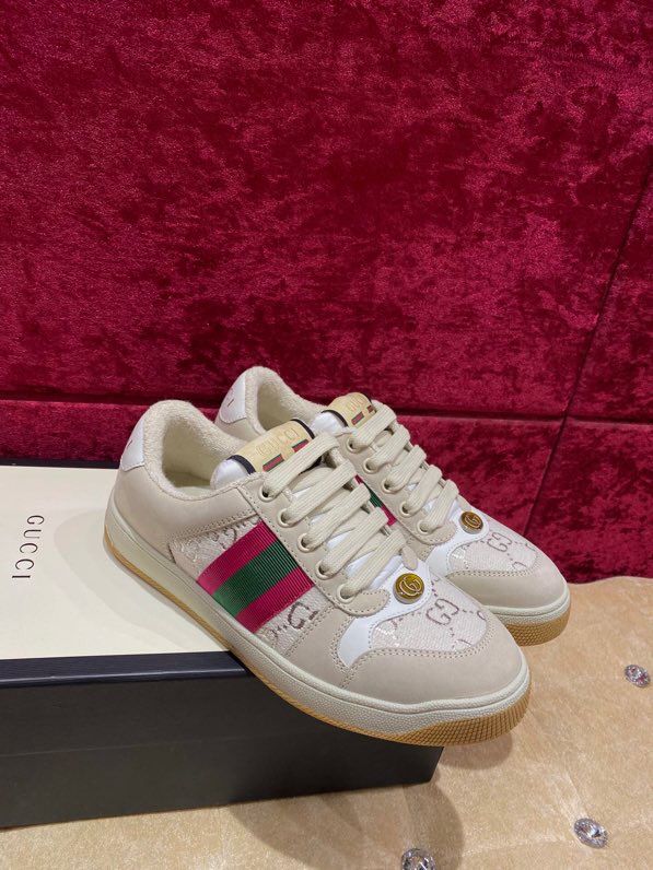 Gucci古驰 Screener系20最新颜色小脏鞋休闲运动鞋