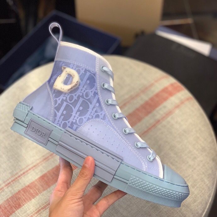Dior迪奥 由 Dior 与 Daniel Arsham 携手打造B23 高帮运动鞋 原单迪奥高帮鞋 