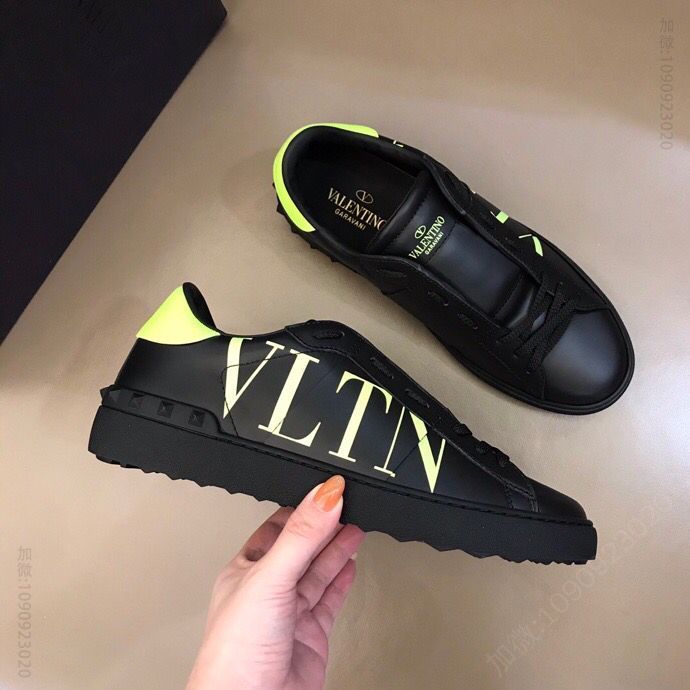 Valentino华伦天奴 2023新色V T 印花 Open 男士运动鞋