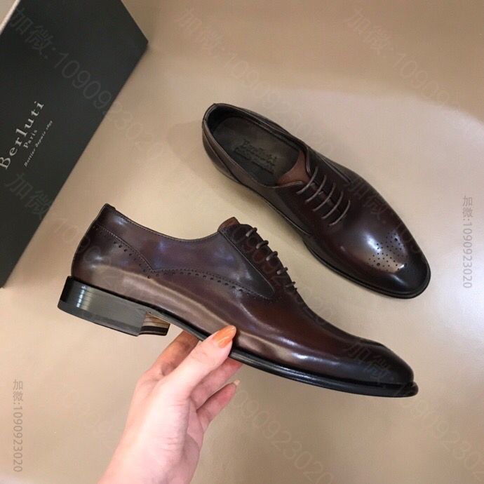 Berluti伯鲁提 高端精品男士商务休闲皮鞋