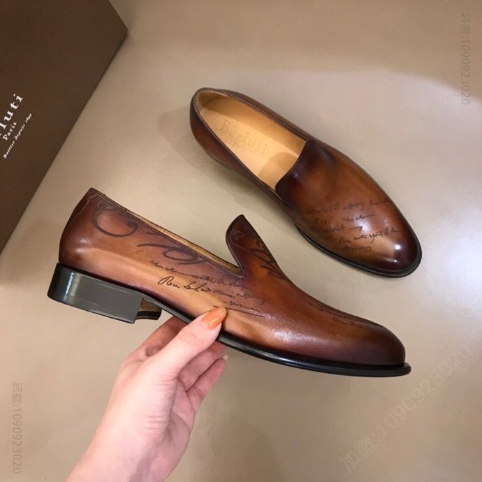 Berluti伯鲁提 高端精品男士商务休闲皮鞋