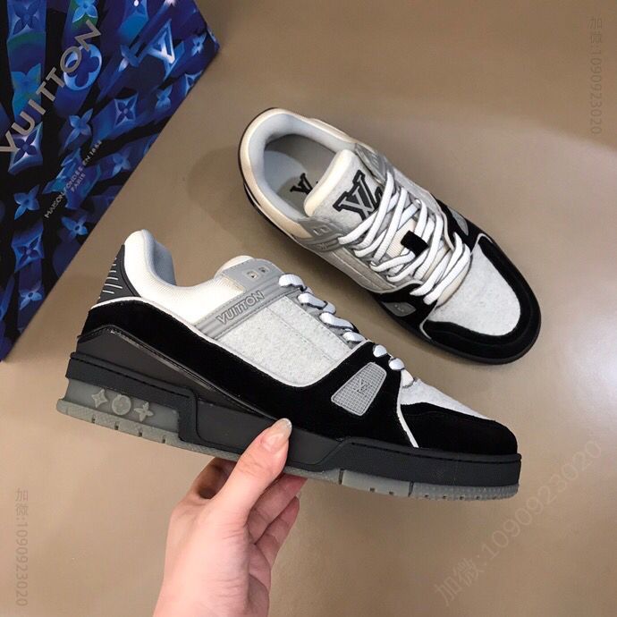 LV/路易威登 L～奢品by Virgin Abloh最好看的运动鞋复古篮球运动鞋
