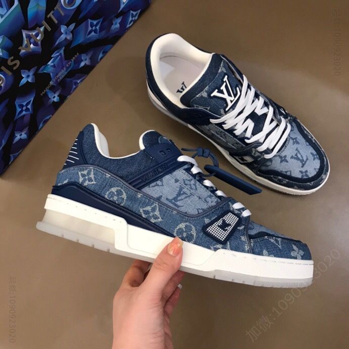LV/路易威登 L～奢品by Virgin Abloh最好看的运动鞋复古篮球运动鞋