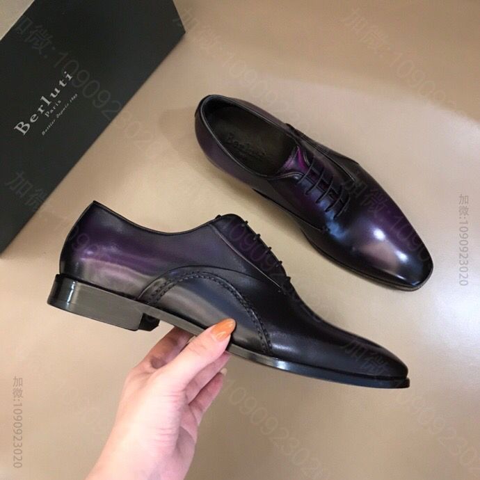 Berluti伯鲁提 高端精品男士商务休闲皮鞋