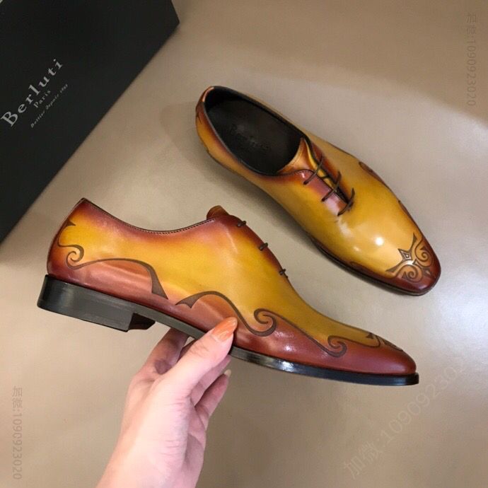 Berluti伯鲁提 高端精品男士商务休闲皮鞋
