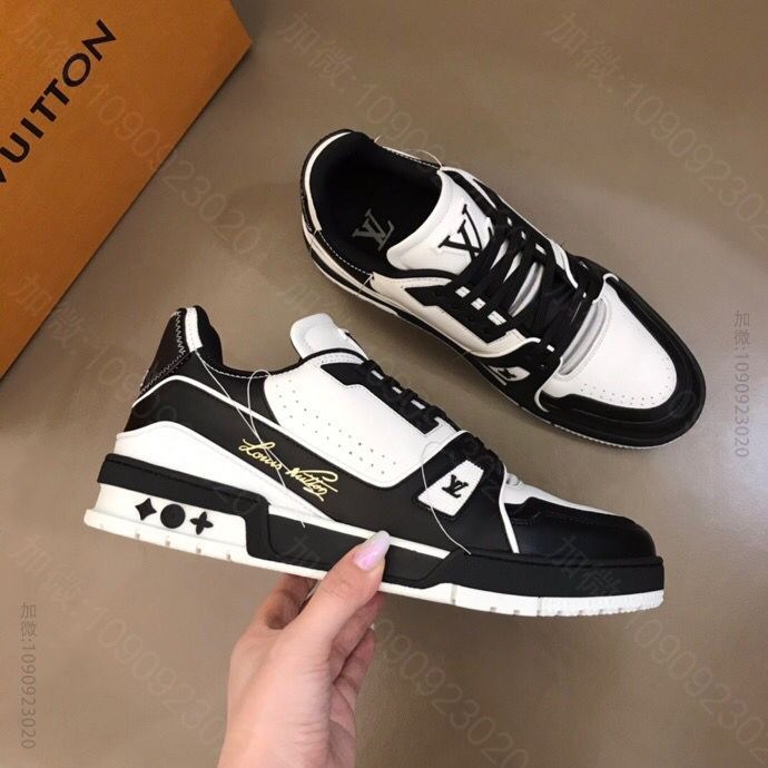 LV/路易威登 L 2023走秀款 TRAINER 508低帮球鞋