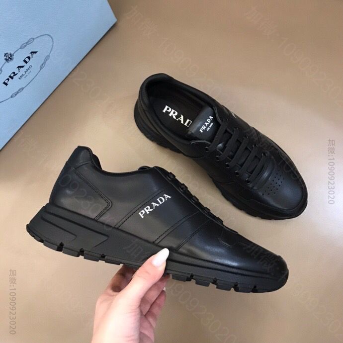 Prada普拉达 进口小牛皮制作P 家奢品、男士运动系列
