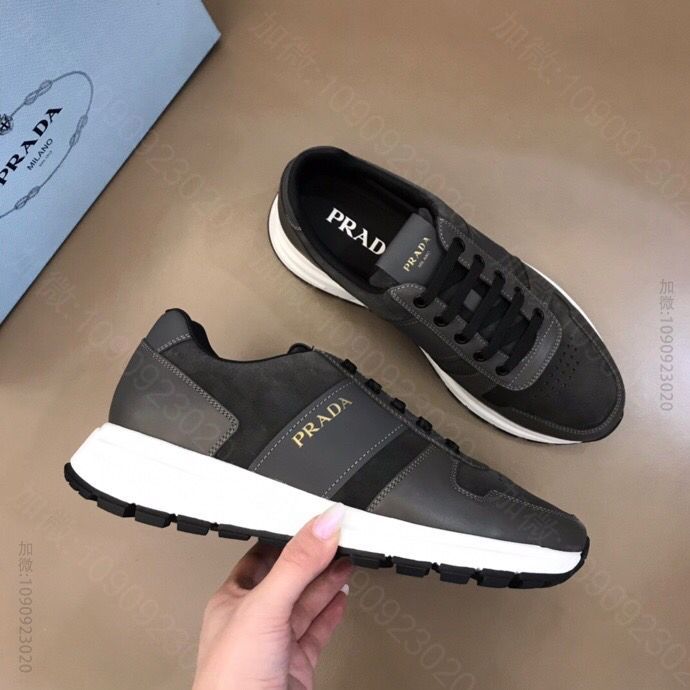 Prada普拉达 进口小牛皮制作P 家奢品、男士运动系列