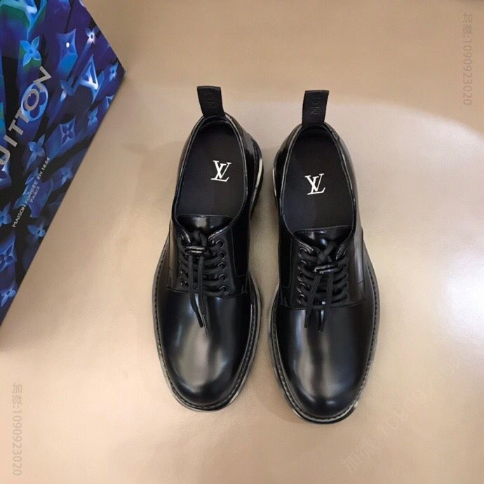LV/路易威登 L 2023新款镜面小牛皮男士德比皮鞋