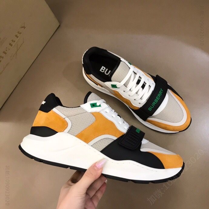 Burberry巴宝莉 B家2023男士增高运动鞋