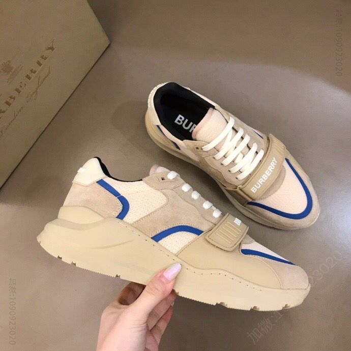 Burberry巴宝莉 B家2023男士增高运动鞋