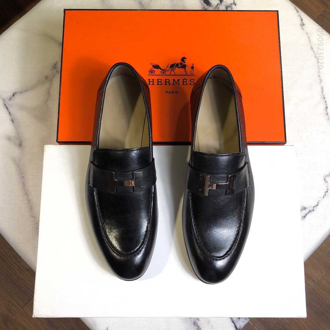 【HERMÈS】爱马仕 高端男士 商务 休闲鞋 乐福鞋