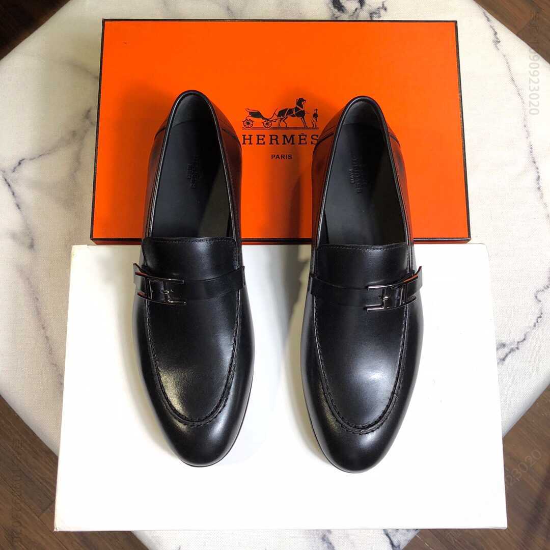 【HERMÈS】爱马仕 高端男士 商务 休闲鞋 乐福鞋