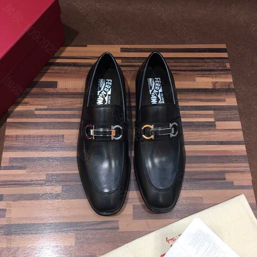 salvatore Ferragamo菲拉格慕 牛皮开车鞋称为开车莫卡辛鞋