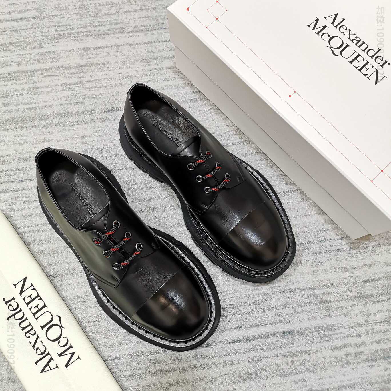 Alexander McQUEEN 亚历山大麦昆 TREAD 德比鞋