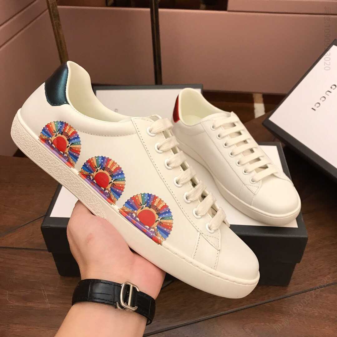 gucci古驰 男士Ace系列经典款低帮运动鞋