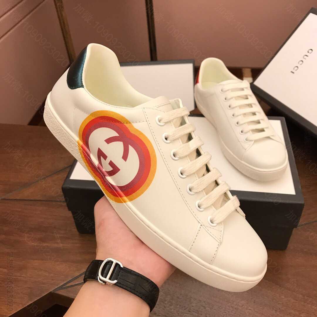 gucci古驰 男士Ace系列经典款低帮运动鞋