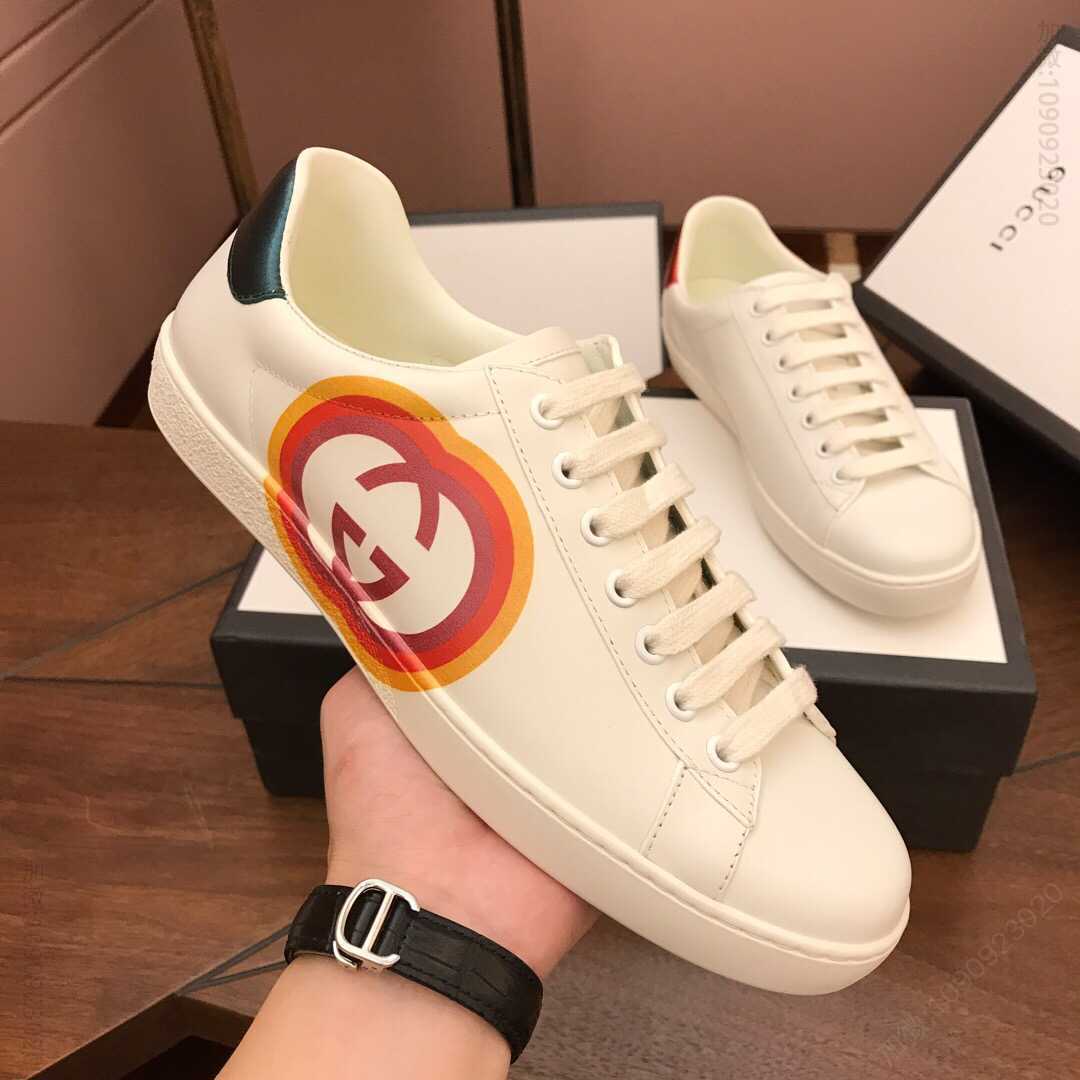 gucci古驰 男士Ace系列经典款低帮运动鞋