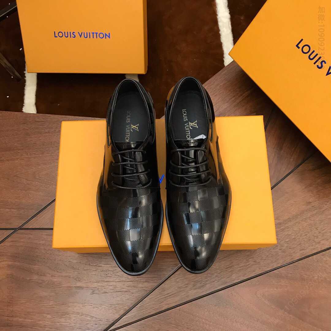 LV/路易威登 L家顶级原版 真皮大底商务男鞋