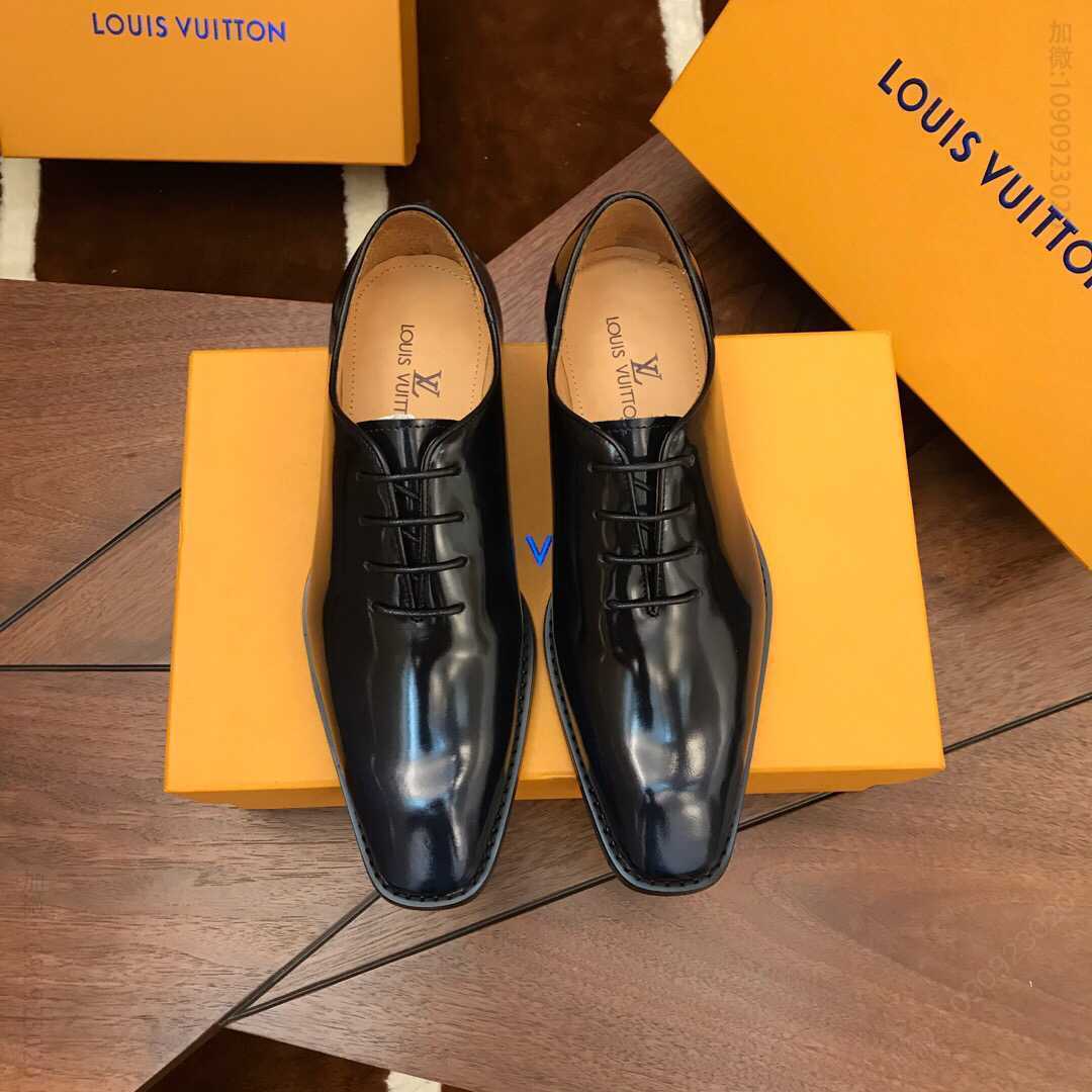 LV/路易威登 L家顶级原版 真皮大底商务男鞋