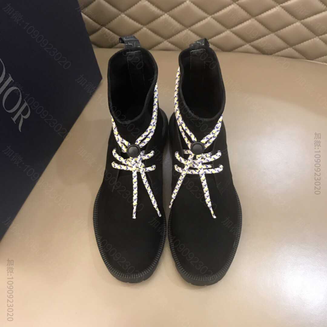 DIOR迪奥 2023全新冬季系列男士高帮袜靴