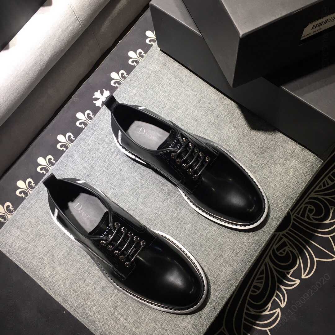 Dior 迪奥原单 面皮全由原厂Diorhomm男士休闲皮鞋