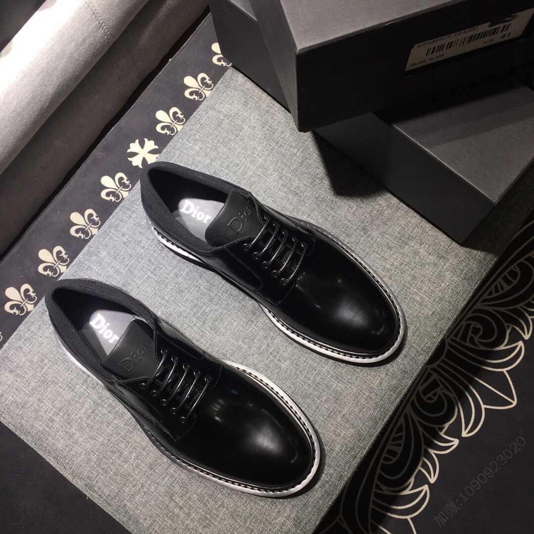 Dior 迪奥原单 面皮全由原厂Diorhomm男士休闲皮鞋