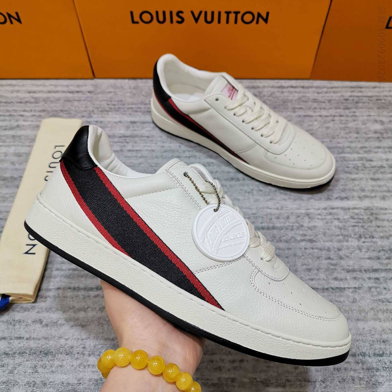 LV 路易威登 小白鞋系列 四季款男款平板鞋