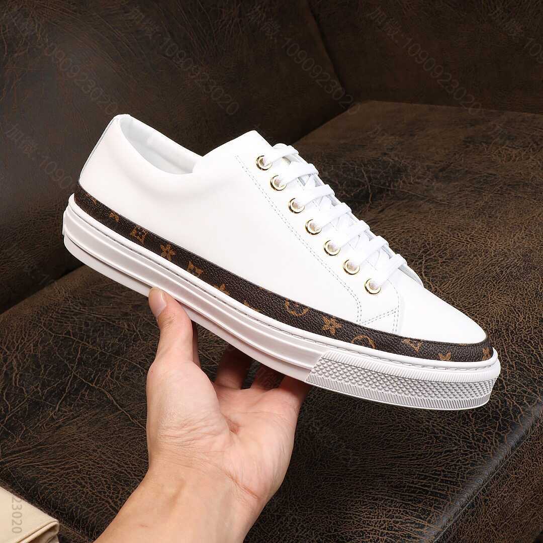 LOUISVUITTON(路登）官网同步新款 进口小牛皮鞋面休闲板鞋平板鞋