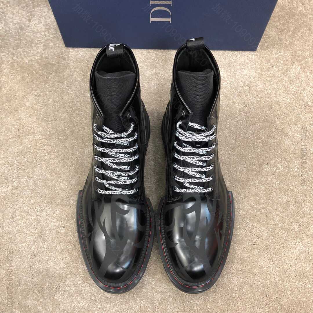 Dior～2023全新冬季系列，男士高帮男靴