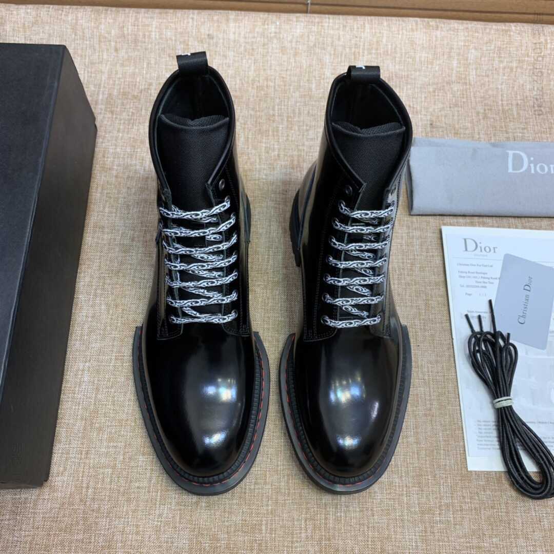 Christian Dior迪奥 小牛皮德比皮鞋男鞋运动皮鞋