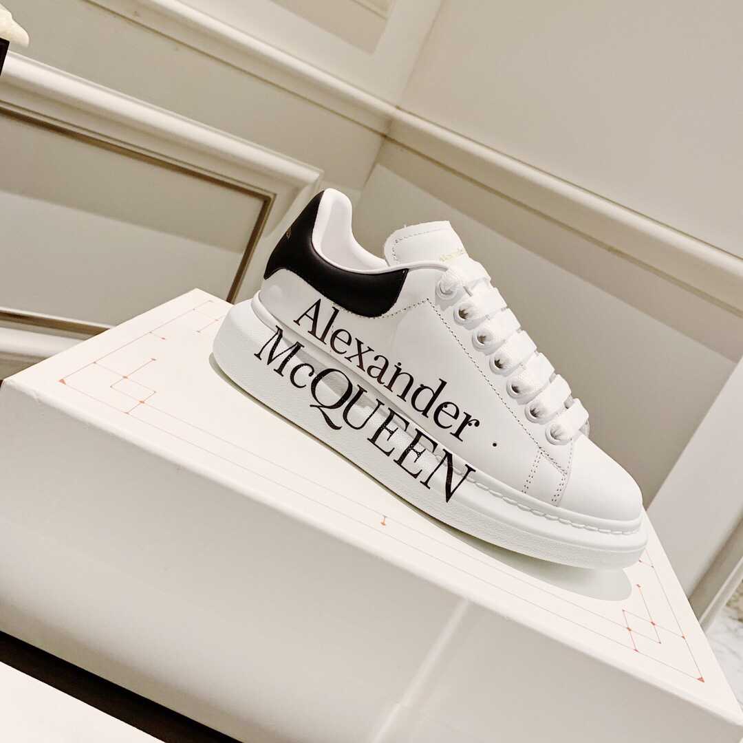 原单麦昆男士运动鞋 麦昆专柜最新3D打印松糕厚底系列小白鞋 原单麦昆男士运动鞋网站 