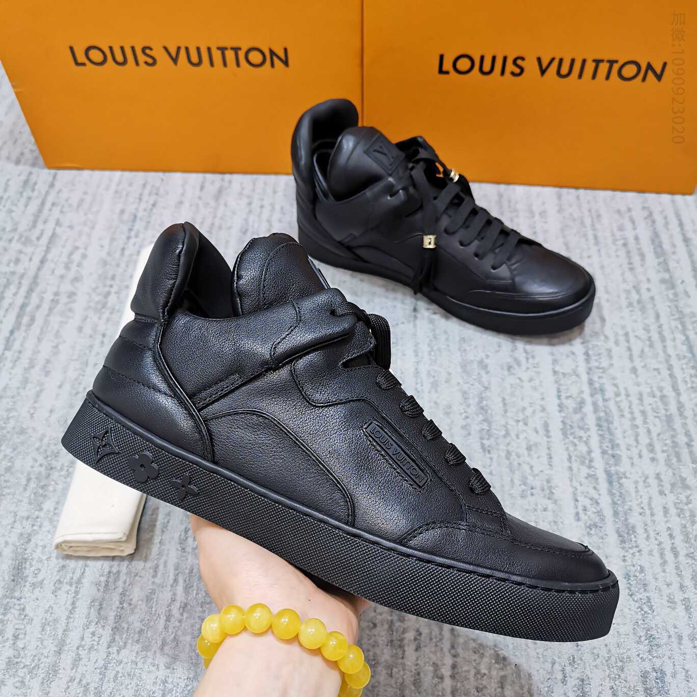 Kanye West x Louis Vuittion Don Patchwork联名款运动鞋
