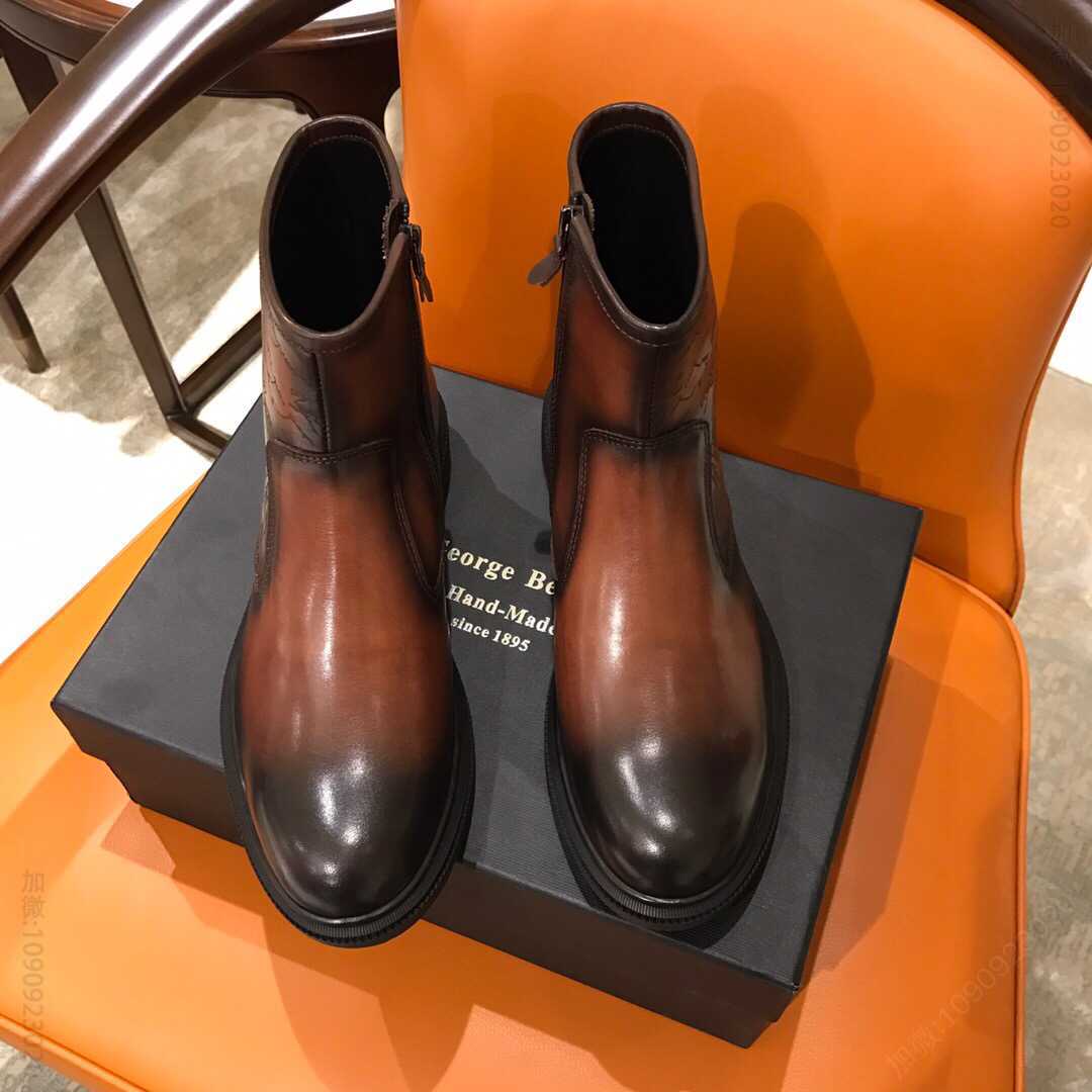 BERLUTI/布鲁提 2023秋冬高邦男士马丁靴