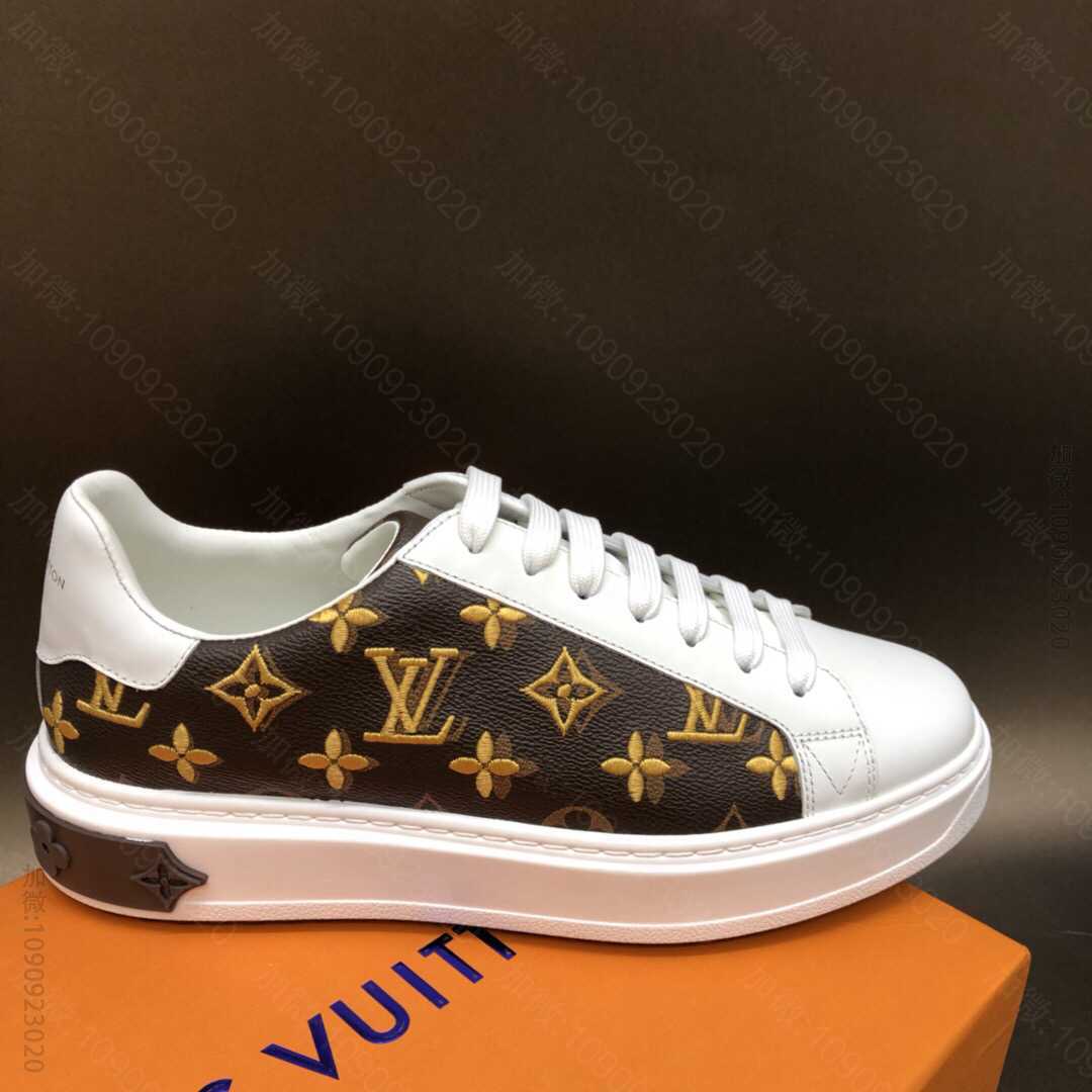 M78740_奢侈名品LV男士运动鞋 LOUIS UITTON路易登 2023专柜同步上市- 高品质牛皮内里男女同款运动鞋