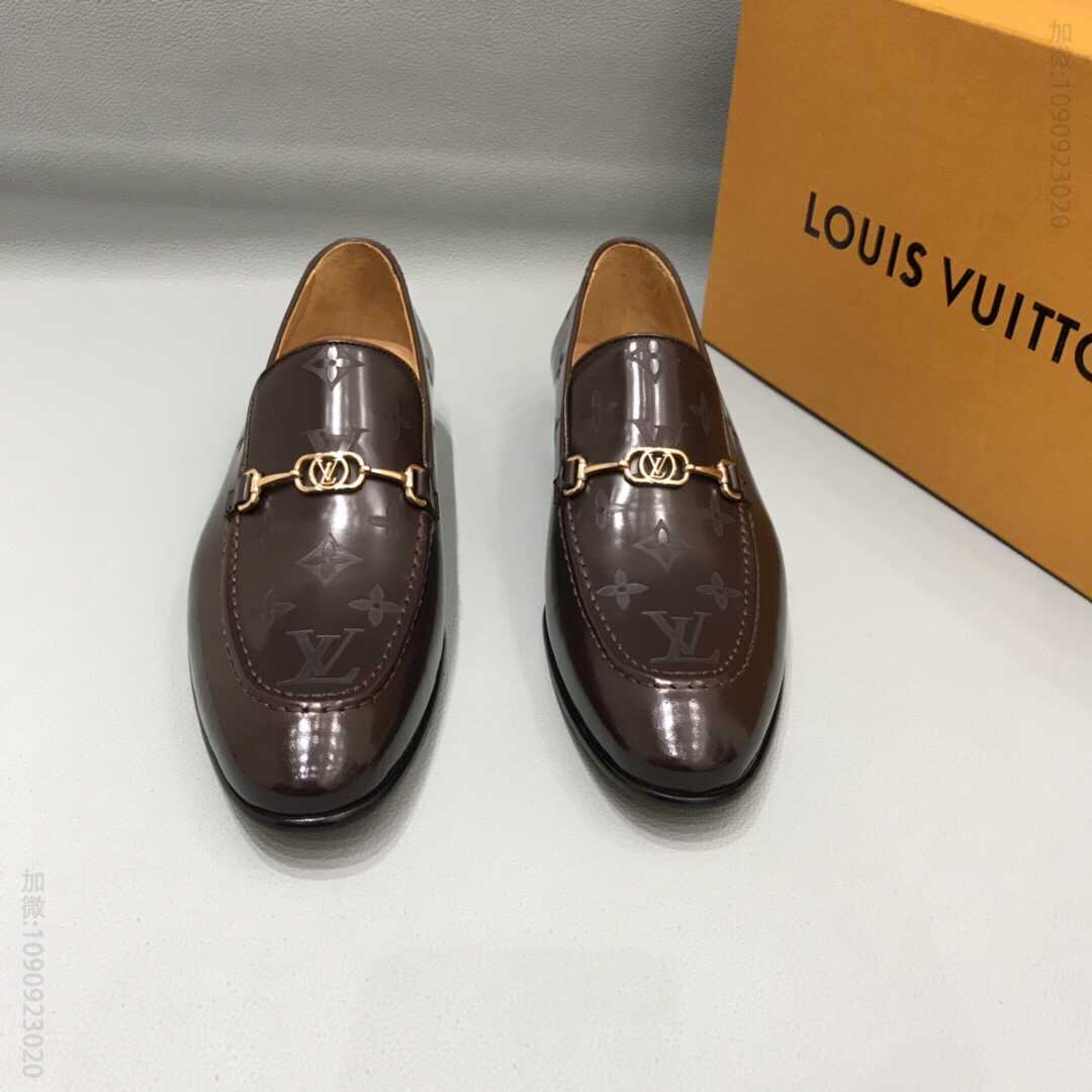 LOUIS VUITTON路易威登 5D激光工艺鞋面意大利真皮大底男士商务正装皮鞋
