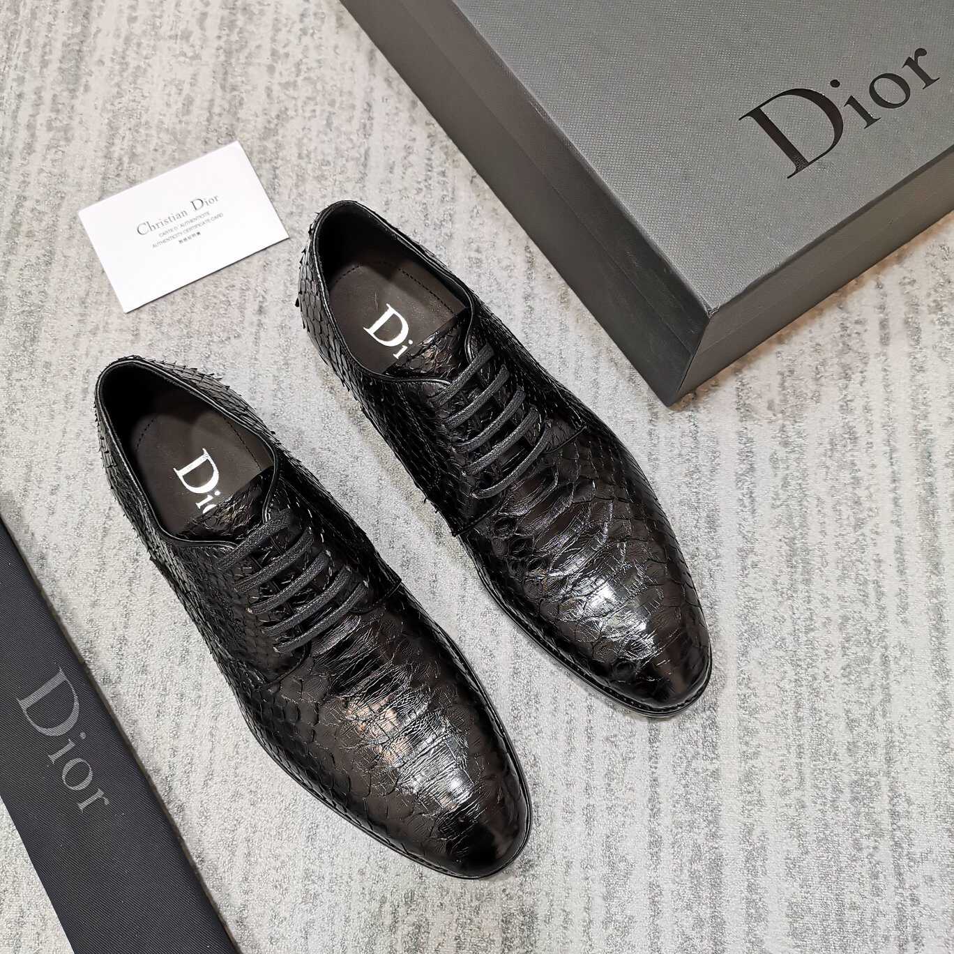 Dor 迪奥 高端定制款 最新款德比男士皮鞋